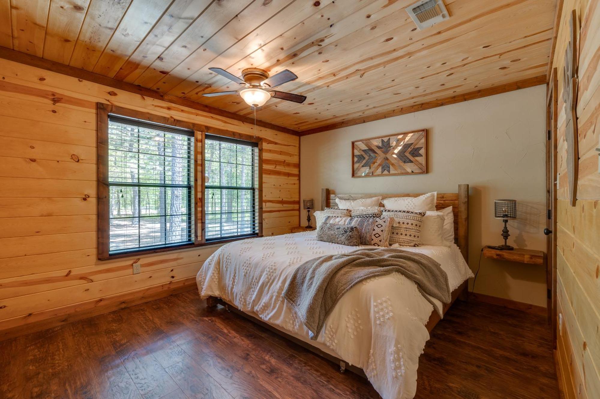 Cross Timbers Cabin On The Grove'S 25-Acres Брокен-Боу Экстерьер фото