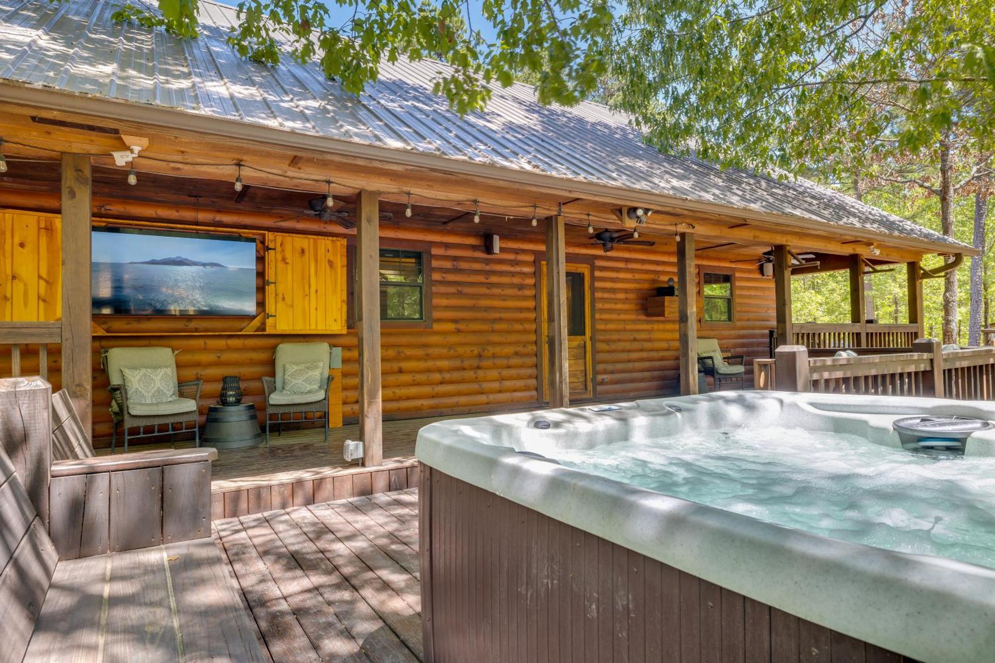 Cross Timbers Cabin On The Grove'S 25-Acres Брокен-Боу Экстерьер фото